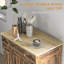 Buffet avec comptoir en bois massif