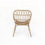 Chaise longue d'extérieur en osier Papasan