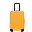 Bagage de cabine, valises à roulettes, valise de transport légère en ABS, bagage rigide, 20 pouces (orange)