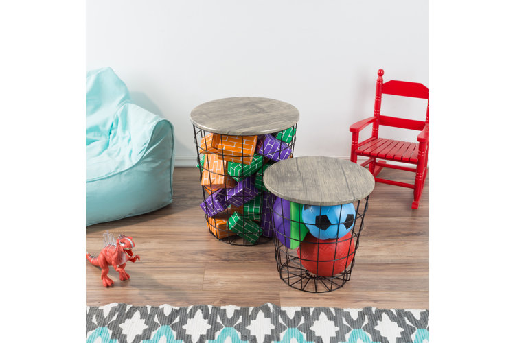 Top 2 Gray End & Side Tables