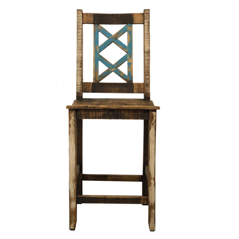 Freelon Solid Wood Counter Stool