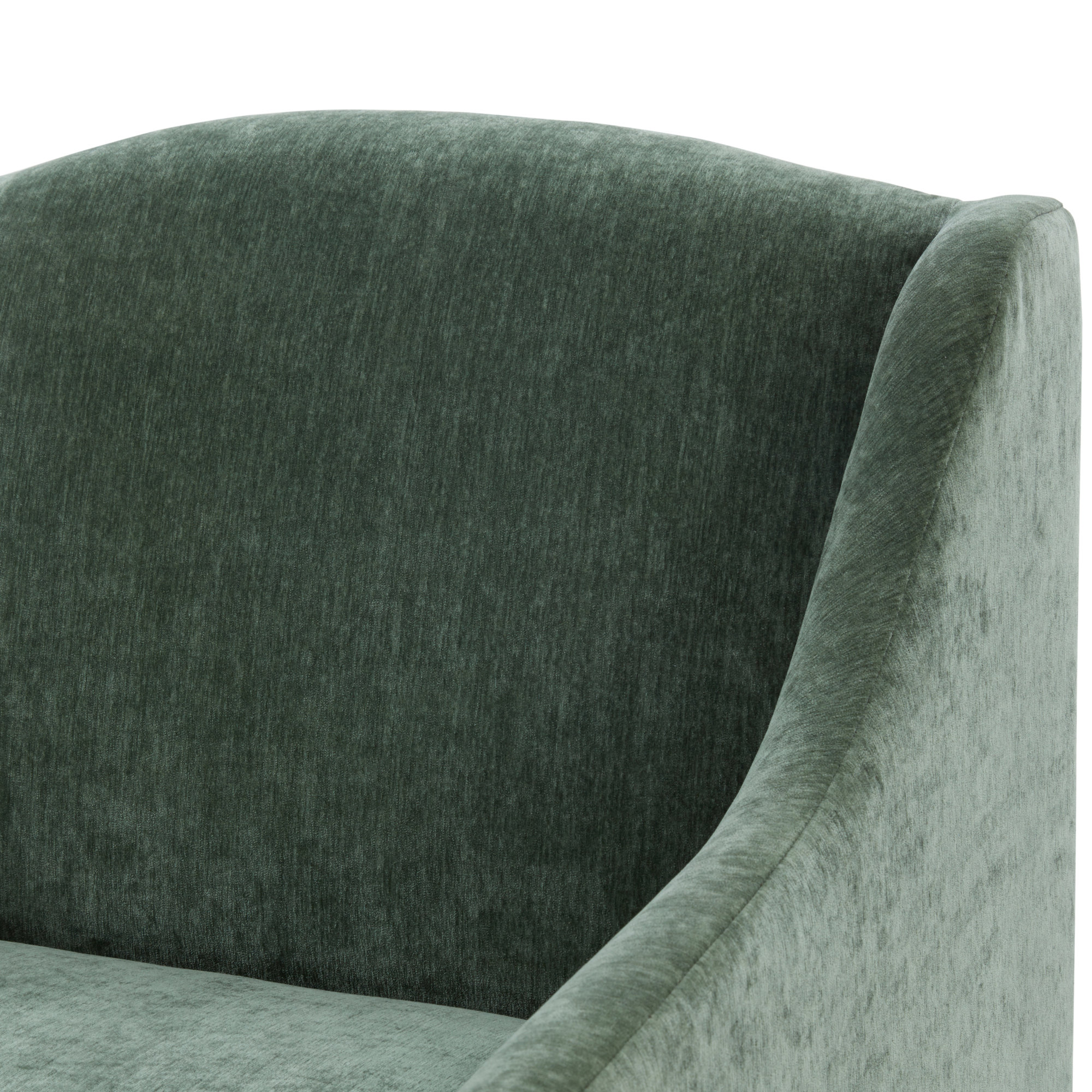 Ludlow Skirted Swivel Accent Chair, Ivy Performance Weave