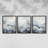 Lanscape Study  Series  LXI  -Set Of 3 Framed Giclee Prints -Ready to Hang-107253986-107253993