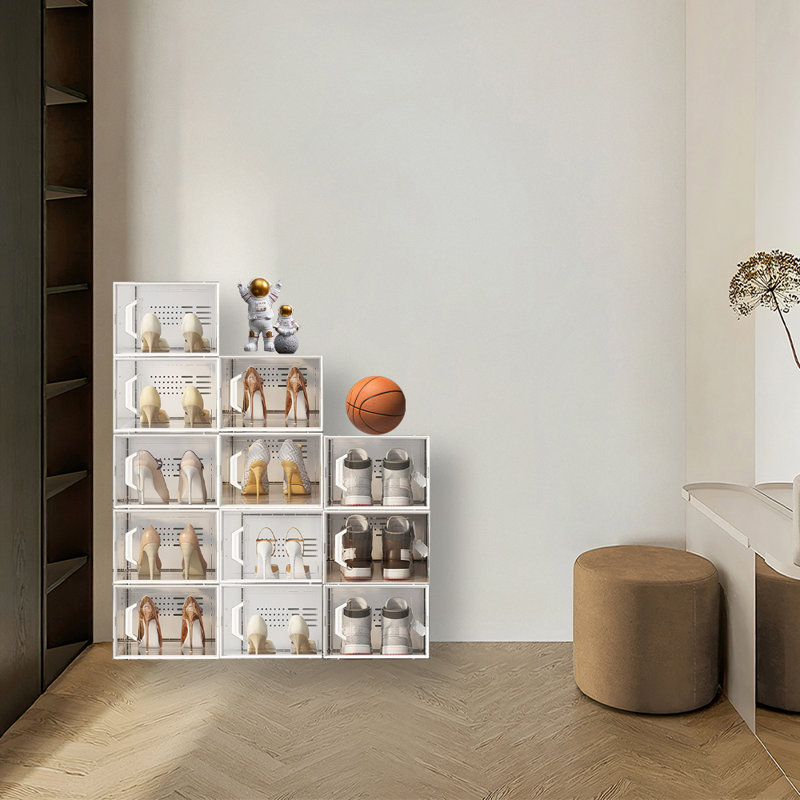 Boîte de 12 chaussures pour la maison, le vestibule, la chambre à coucher et la porte