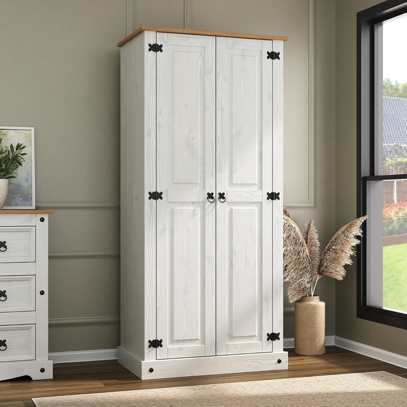 Hysley Solid Wood Wardrobe