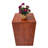 Eber FixtureDisplays 15 X 15 X 24" Elevate Your Display Pale Walnut Cube Pedestal Riser for Sleek Product Showcasing 15927-PALE WALNUT