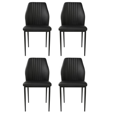 Caldanagh Upholstered Dining Chair（set of 4）