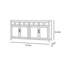 Nouvelle armoire d'appoint style chinois