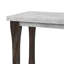 Console Mid-Century pour le vestibule, canapé en bois avec tablette de rangement à 2 niveaux-1799957683-1799957695