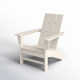 Modern Adirondack High-Density Polyethylene (HDPE) Outdoor Adirondack Chair