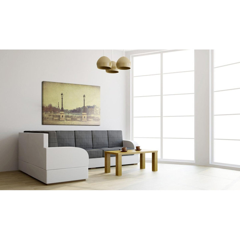 Chandika Paris, la ville des rêves sur toile, H 16 po x l 24 po x P 0,7 po