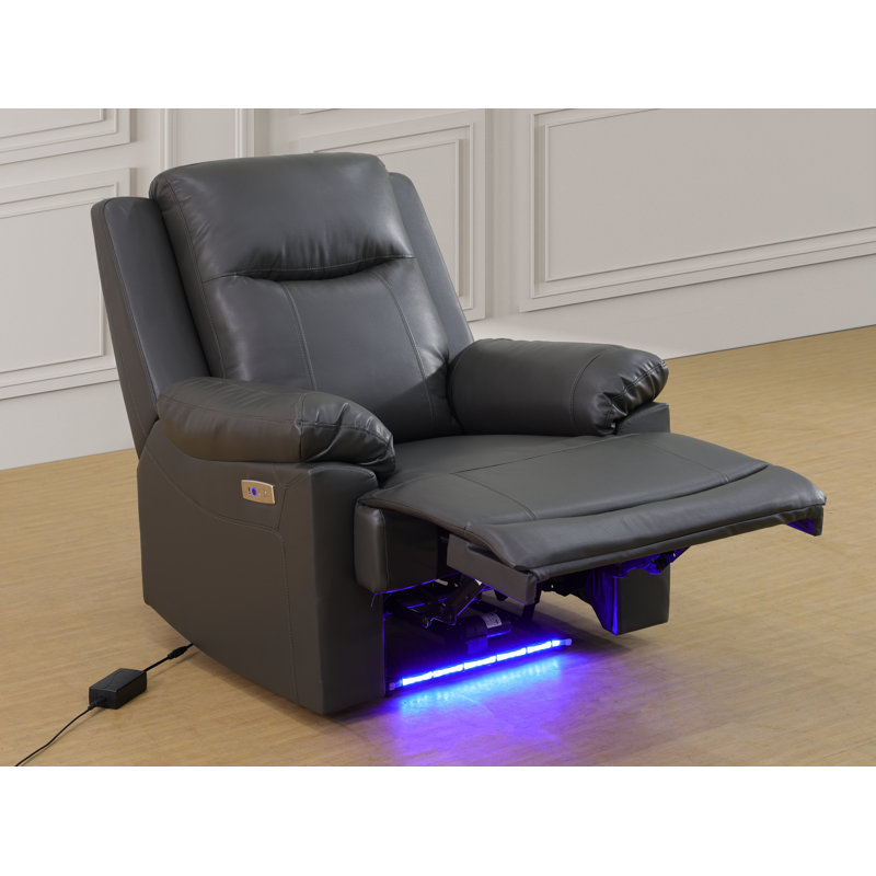 Larne Faux Leather Recliner
