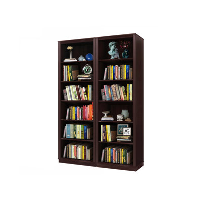 Bibliothek Bücherregal Demetricia 223 x 148 cm
