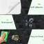 Décoration murale auto-adhésive amovible en brique noire tombant de papier contact amovible pour armoires de cuisine de chambre à coucher 24 po x 118 po-129517874