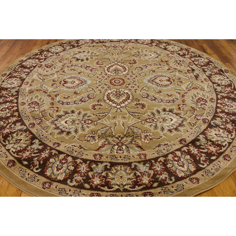 Odyssey Oriental Indoor Rug, Round 6'