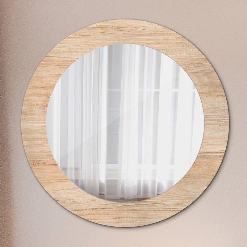 Huldar Glass Flat Wall Mirror