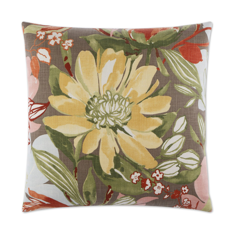 Tissu fleuri