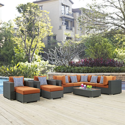 Ensemble modulaire d'extérieur Sunbrella 10 pièces Sojour
