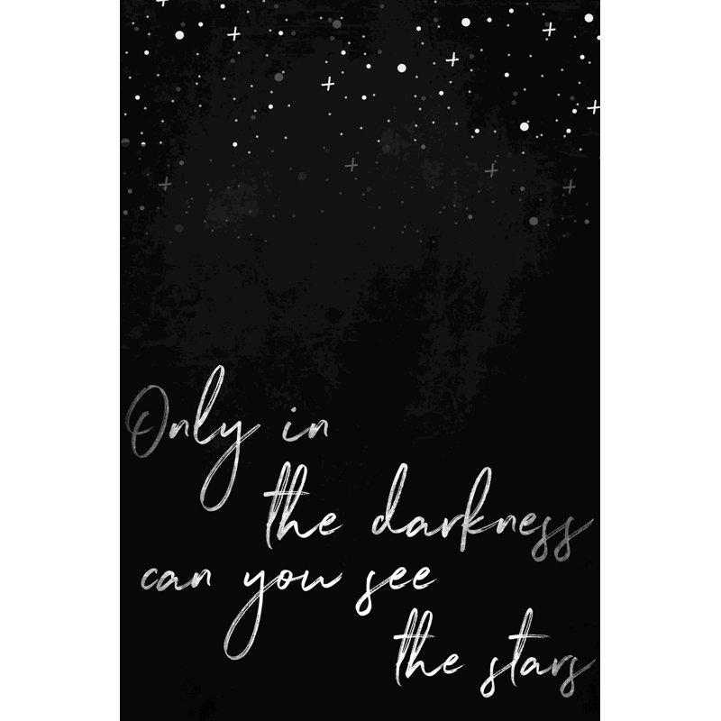 " In Darkness ", 30" H x 20" W  