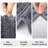 5 Piece Soft Absorbent Microfiber Bath Rug Set With Non-Slip Backing-2065653503