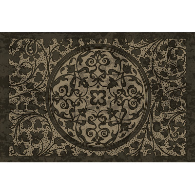 Ornate Medallion - Wrapped Canvas Print