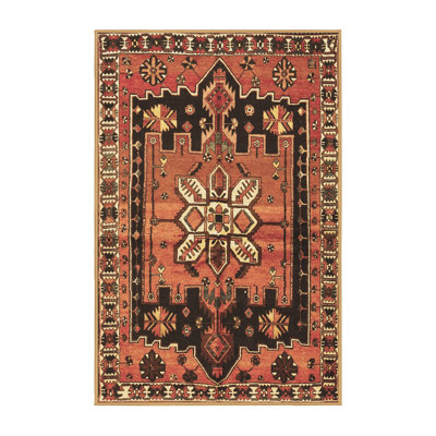 Maksym Performance Oriental Indoor Rug