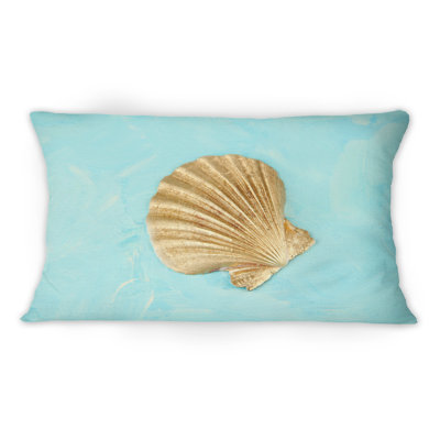 Coussin Golden Seashell On