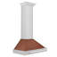 ZLINE 30 in. Convertible Stainless Steel Range Hood with Copper Shell and Handle (KB4STX-C-30)