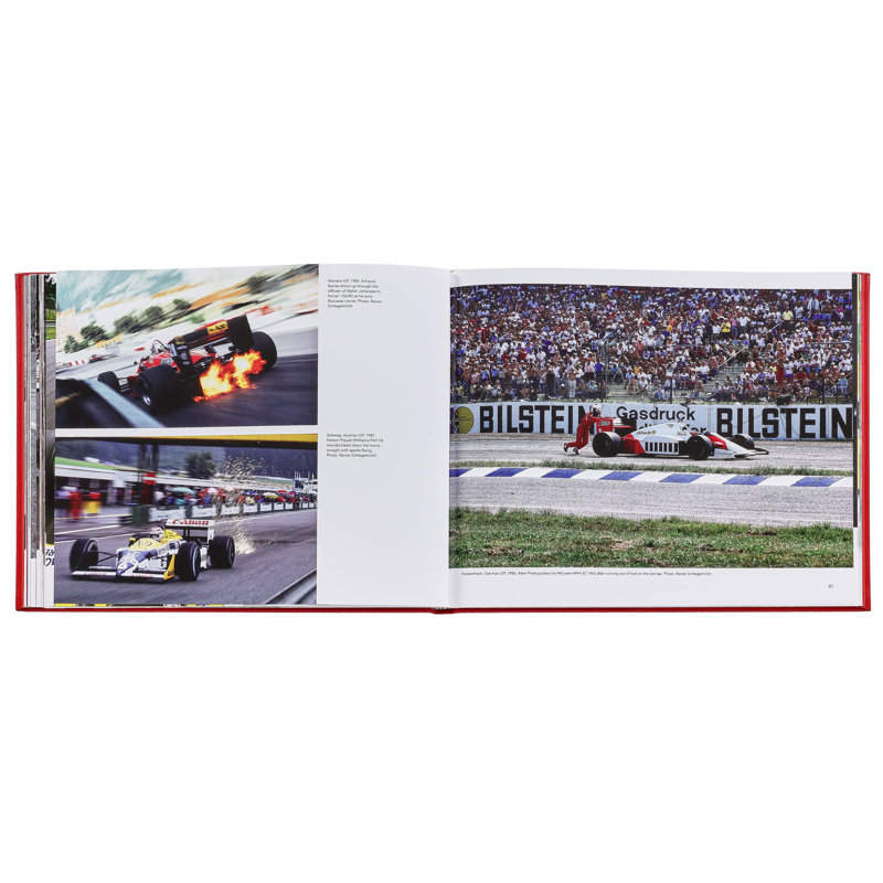 F1 Heroes Leather Bound Book
