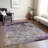 Machine Washable Indoor/Outdoor Xhevrie Lavender Rug-843164326