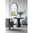 36X36x30" Black Round Dining Table With Pedestal Base