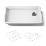 Cairn 33 In. X 18-5/16 In. X 5-11/16 In. Undermount Single-Bowl Kitchen Sink