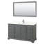 Ensemble de meuble-lavabo simple 60 po avec comptoir en quartz Deborah-98179473-98179475-98179472