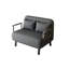 Velours de 55 po Fauteuil-lit convertible, canapé-lit à trois volets avec dossier et coussin réglables, canapé-lit de loisirs-1528715703-1528715700-1528715710