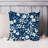 Botanical Blue Flowers Floral Pattern XII-107076776