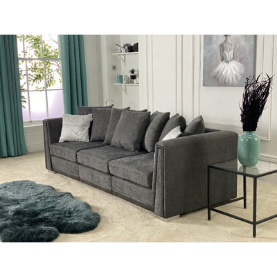 Edinburgh 3 Seater Chenille Sofa