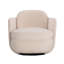Chaise pivotante en velours vert menthe Wolfie-114318254