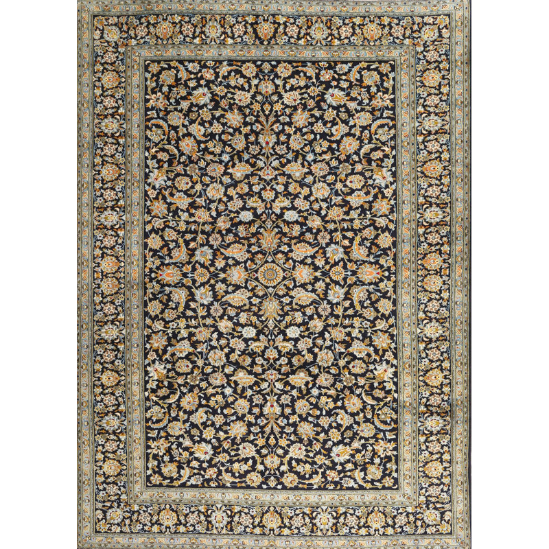 Reegan Wool Oriental Indoor Rug, Rectangle 6' x 9'