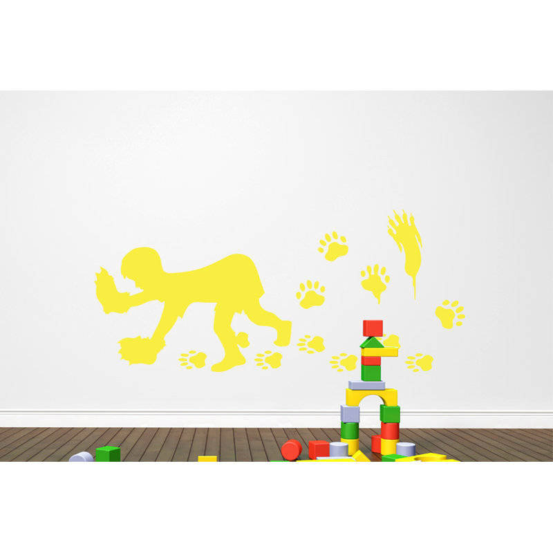 Wall Decal, Bright Yellow