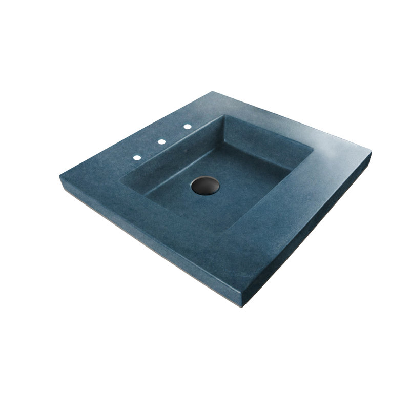 Newterra 24'' L Bathroom Sink, Widespread, Galaxy