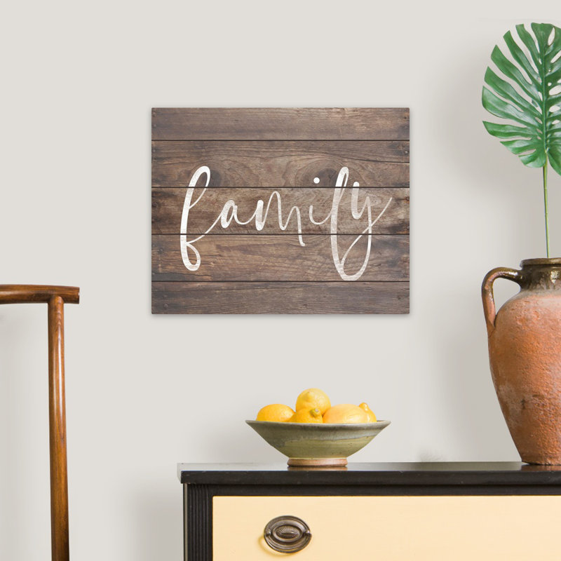 " Family Quotes - Family ", 16" H x 20" W x 1.25" D, Wrapped Canvas