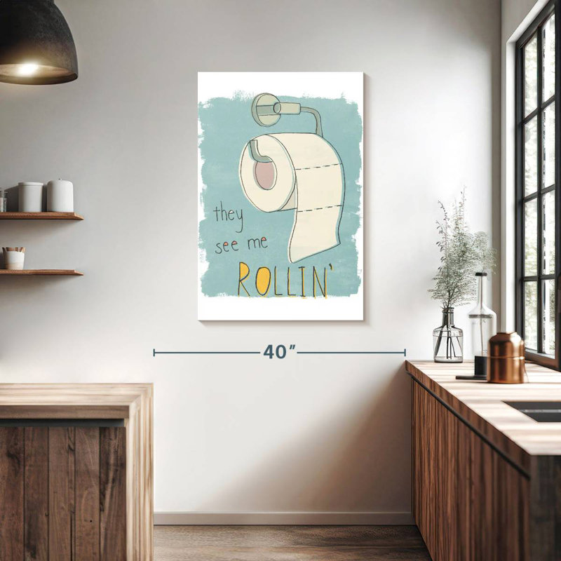 Jeu de mots Tergel Potty, H 39 po x l 26 po