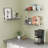Ternate 3 Piece Solid Wood Bracket Shelf