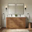 Ensemble de meuble-lavabo double 60 po Francesco-134490401-134490403-134490404