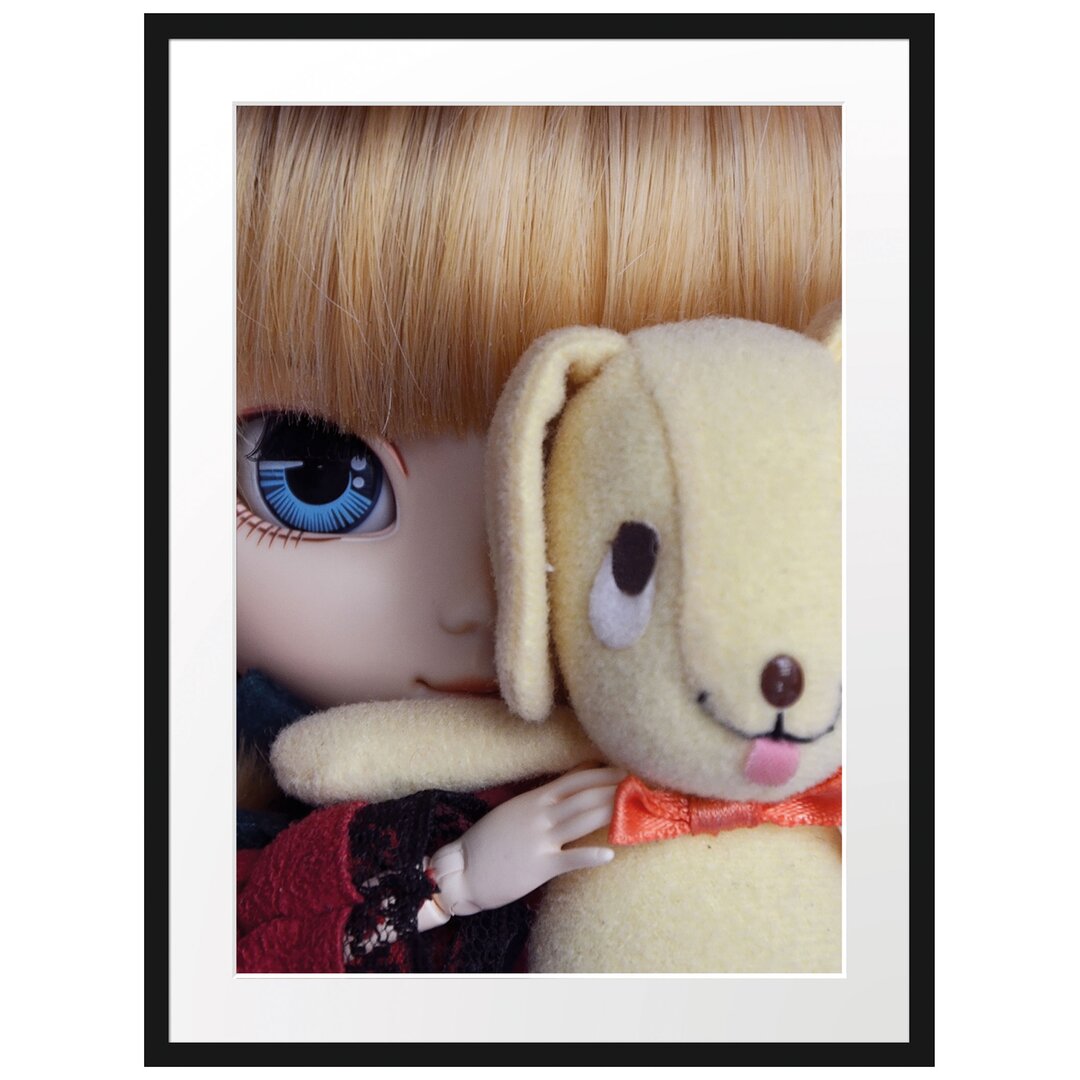 Rotkäppchen Pullip Doll Gerahmte Grafik Kunstdruck Poster