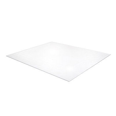 Tapis de chaise rectangulaire en polycarbonate Ultmat XXL pour plancher dur - 60 po x 118 po