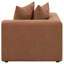 Canapé modulaire rembourré en terre cuite 6 pièces pour femme-1113057838