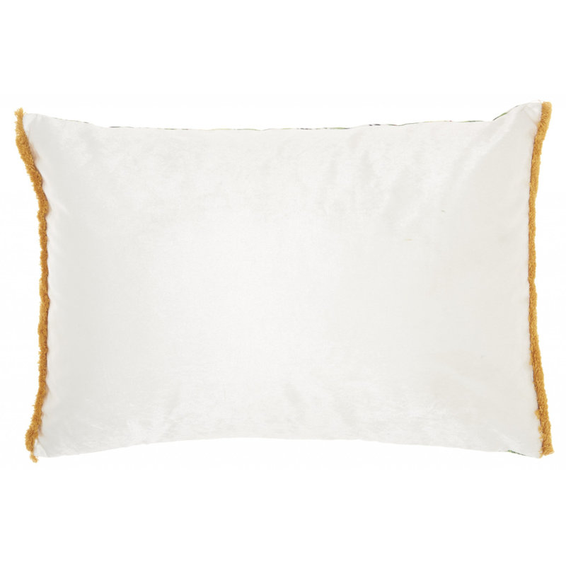  Cotton Animal Print Lumbar Pillow