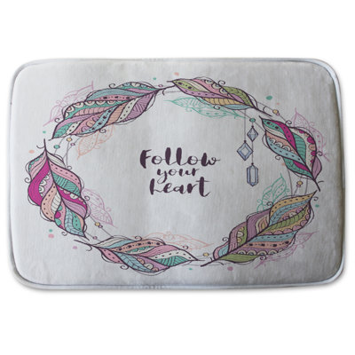 Perham Memory Foam Non-Slip Bath Mat