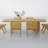 Modern simple solid wood dining table-107856660